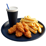 Kids Chicken Strips Meal